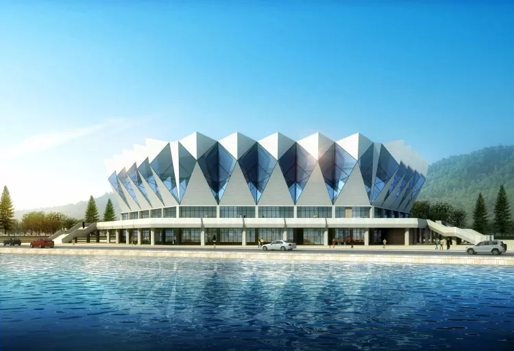 Diseinatu Forma Steel Eraikuntza Stadium