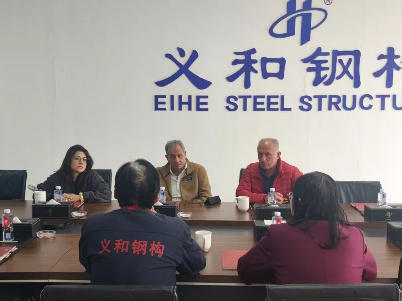 Steel Frame Electronic Manufacturing Factory Construction
