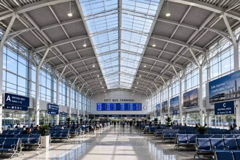 Steel Frame Automobile Passenger Station