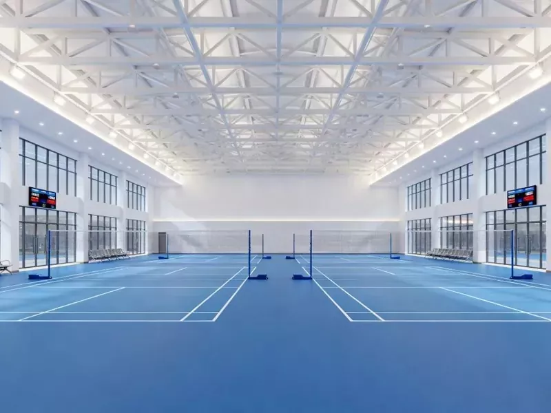 Indoor Badminton Aretoa Altzairuzko Eraikuntza