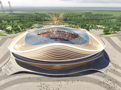 Estadiorako Altzairu Egitura Handiak