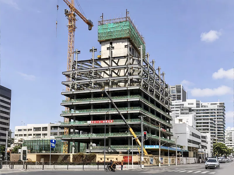 Aurrefabrikatutako altzairuzko egitura-aretoa