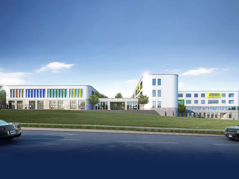 Aurrefabrikatutako Altzairu Egitura Eskola Eraikina
