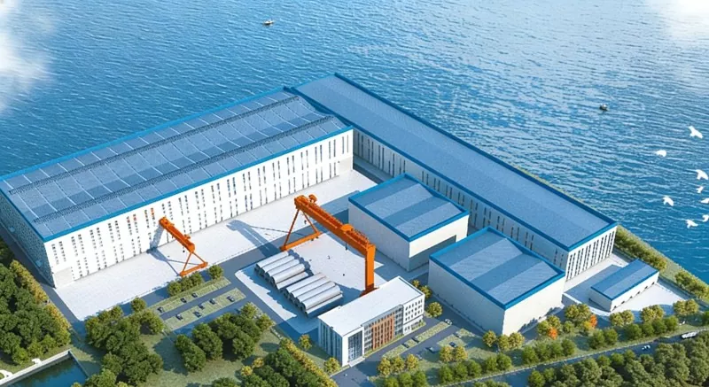 Altzairu Egitura Itsasoko Energia Eolikoaren Fabrika