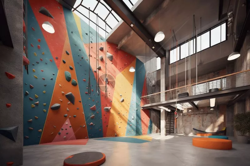 Altzairuzko Egituratutako Barneko Eskalada Gimnasioa
